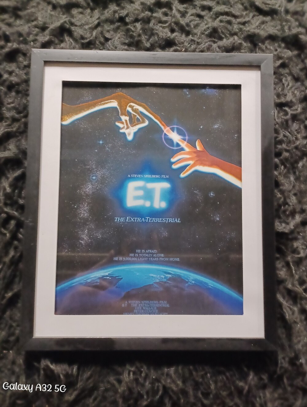 E.T. The Extra-Terrestrial Framed Wall Art - Black Frame